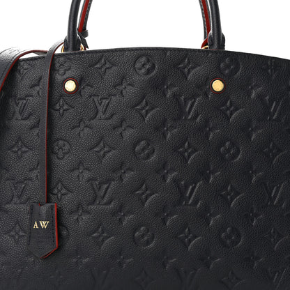 Louis Vuitton Empreinte Montaigne GM Marine Rouge 8 of 11