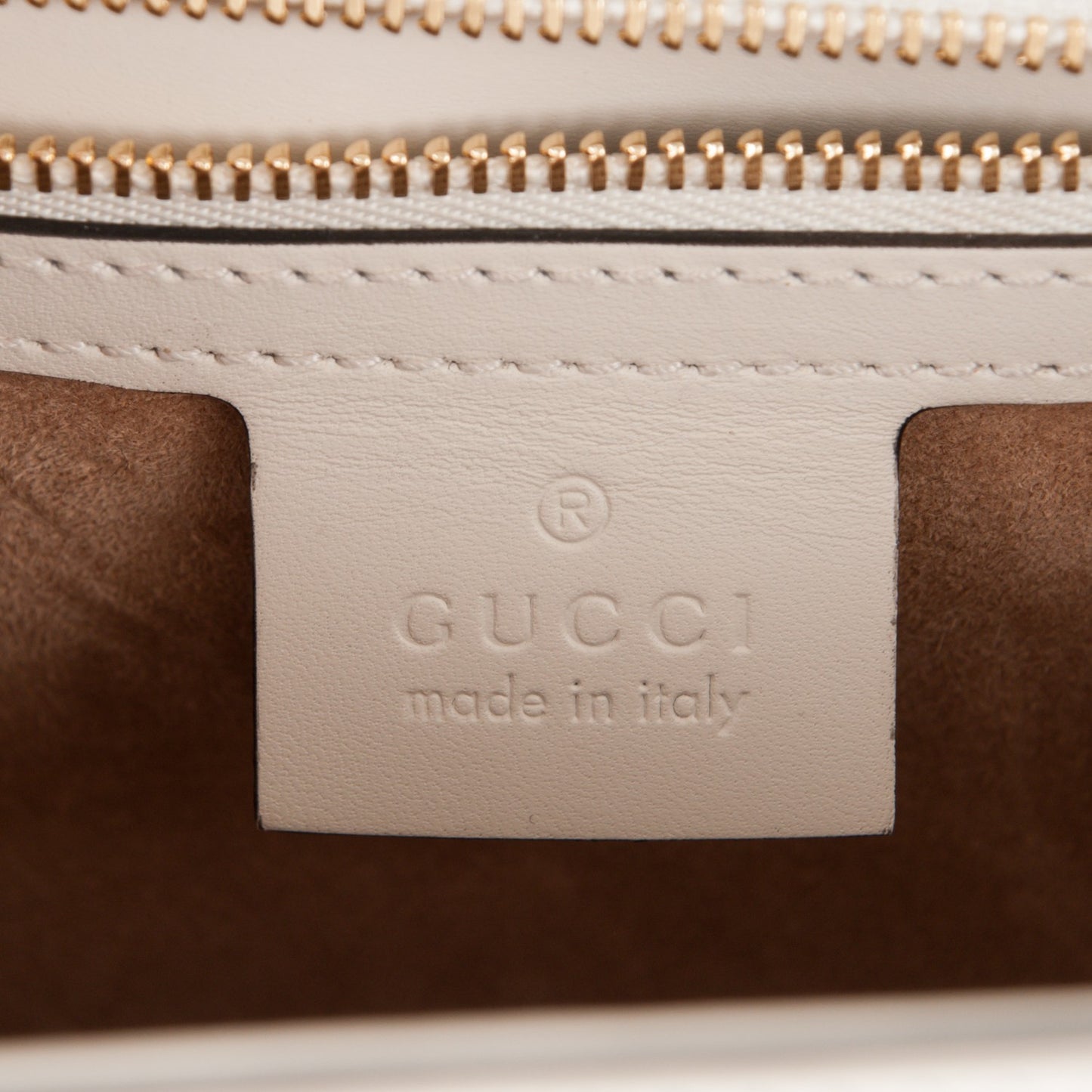 Calfskin Embroidered Medium Sylvie Top Handle Bag White