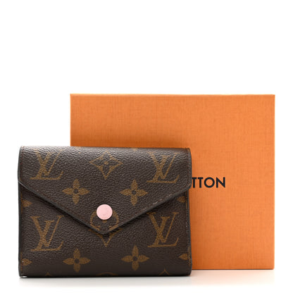Louis Vuitton Monogram Victorine Wallet Rose Ballerine 10 of 10