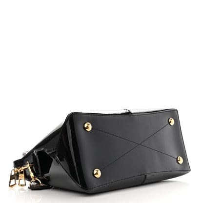Louis Vuitton Patent Calfskin Miroir Tote Black 4 of 13