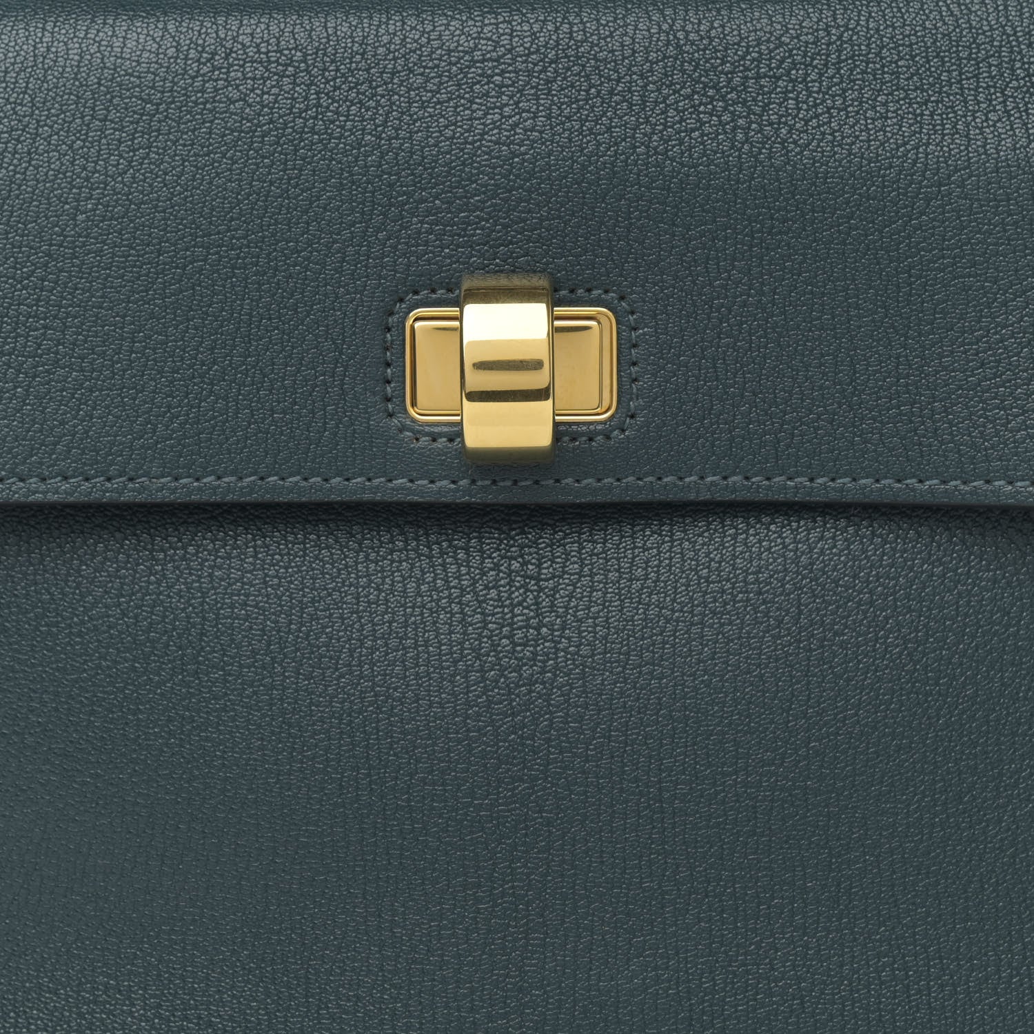 Miu Miu Goatskin Madras Click Top Handle Petrolio Black 8 of 11