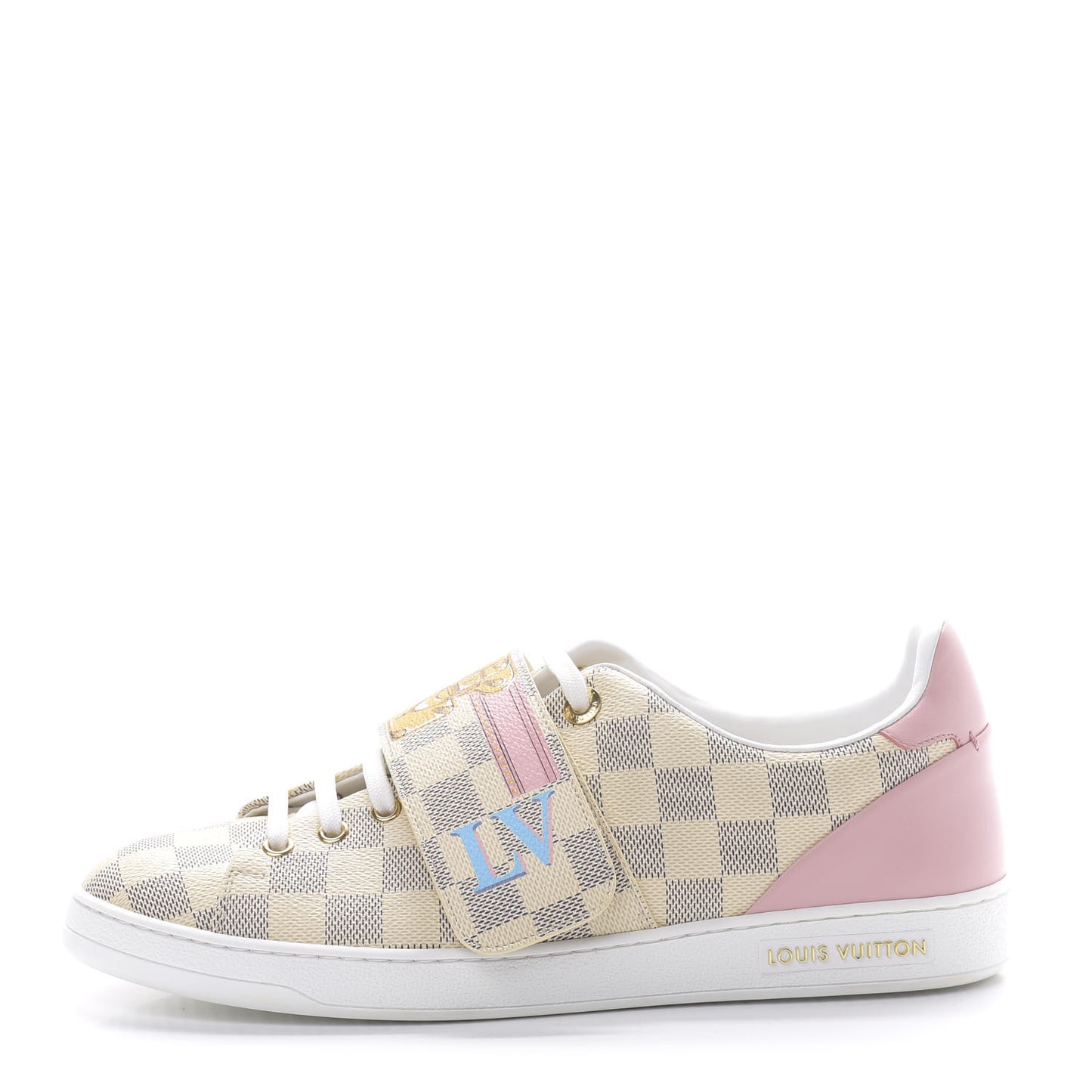 Damier Azur Summer Trunks Frontrow Sneaker 41