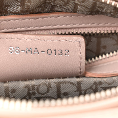 Christian Dior Lambskin Cannage Medium Lady Dior Rose Poudre 7 of 10