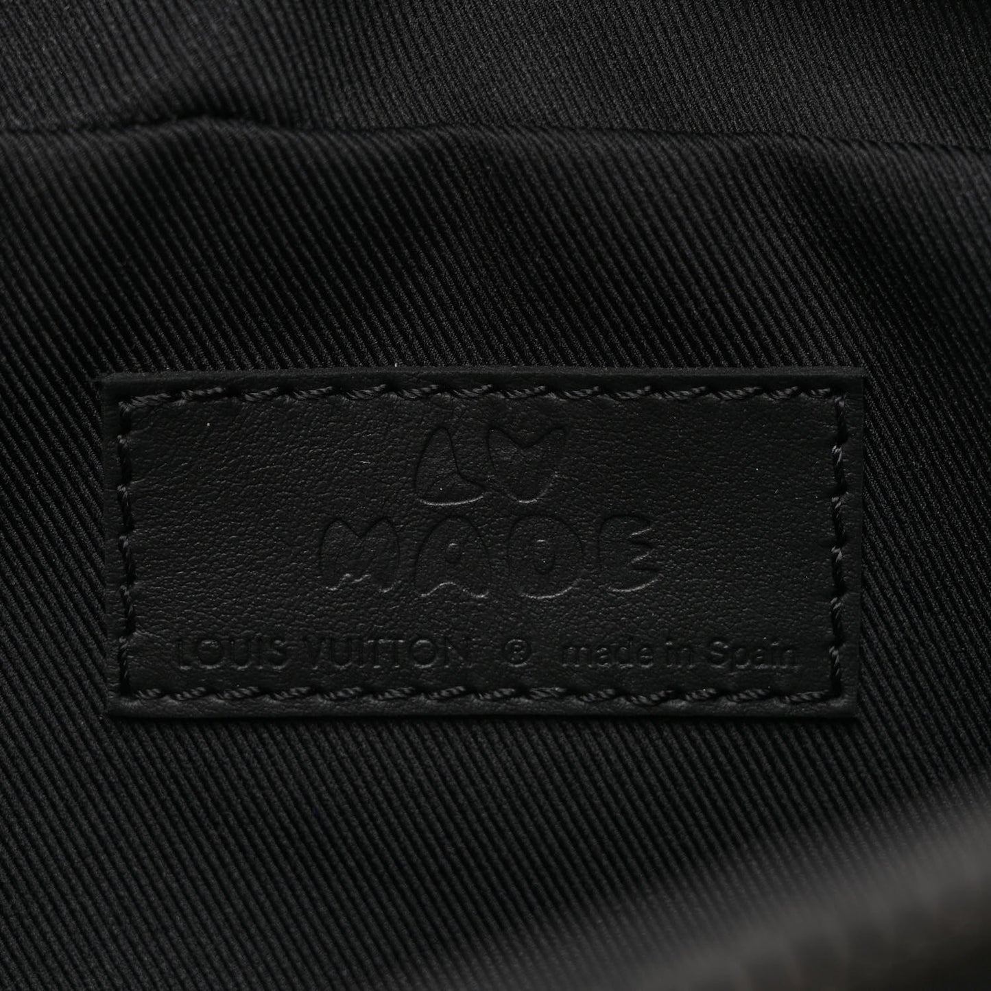 X NIGO Monogram Eclipse Stripes LV Heart Modular Sling Bag