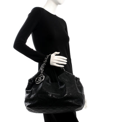 Chanel Calfskin Baby Coco Cabas Black 2 of 9