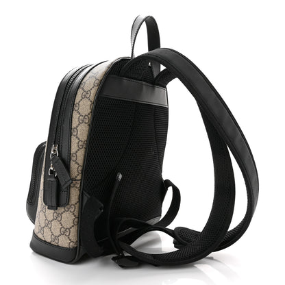 Gucci GG Supreme Monogram Small Eden Day Backpack Black 3 of 10