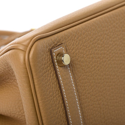 Hermes Togo Birkin 25 Natural Sable 35 of 37