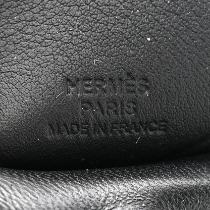Hermes Milo Lambskin Grigri Rodeo Pegase Horse Bag Charm GM So Black 3 of 5
