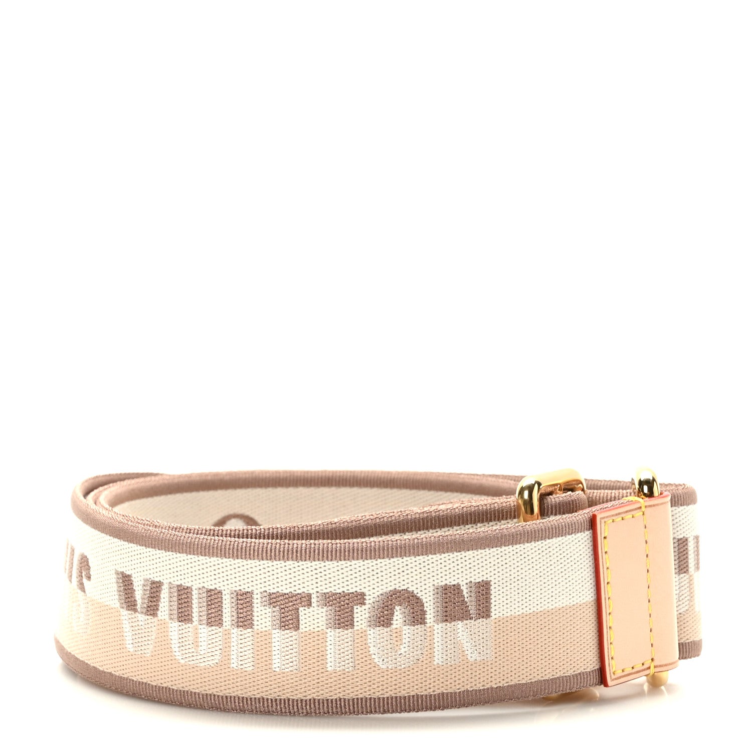 Louis Vuitton Jacquard Speedy Bandouliere 20 Shoulder Strap Beige 2 of 3