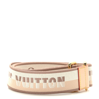 Louis Vuitton Jacquard Speedy Bandouliere 20 Shoulder Strap Beige 2 of 3