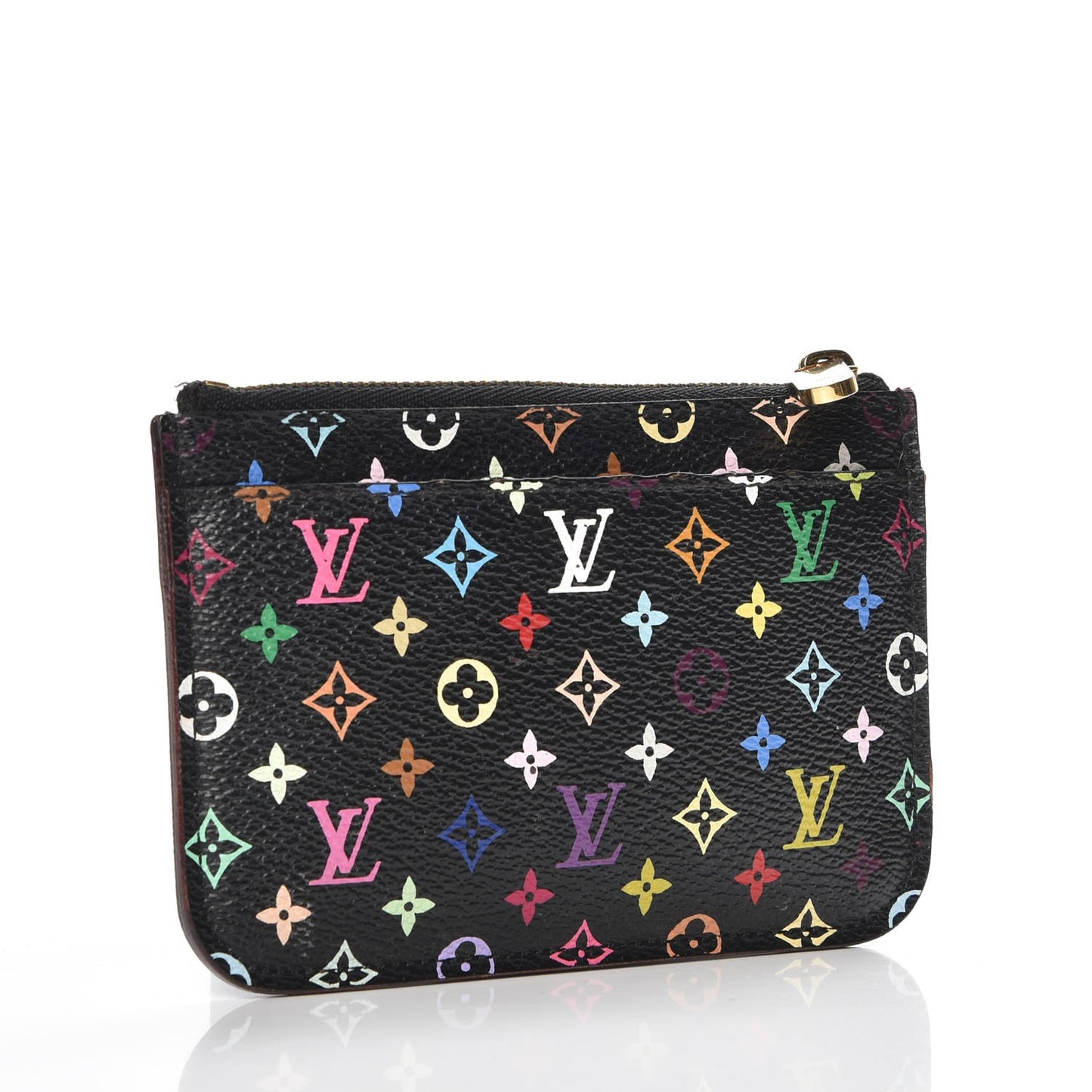 Monogram Multicolor Key Pouch Black Grenade