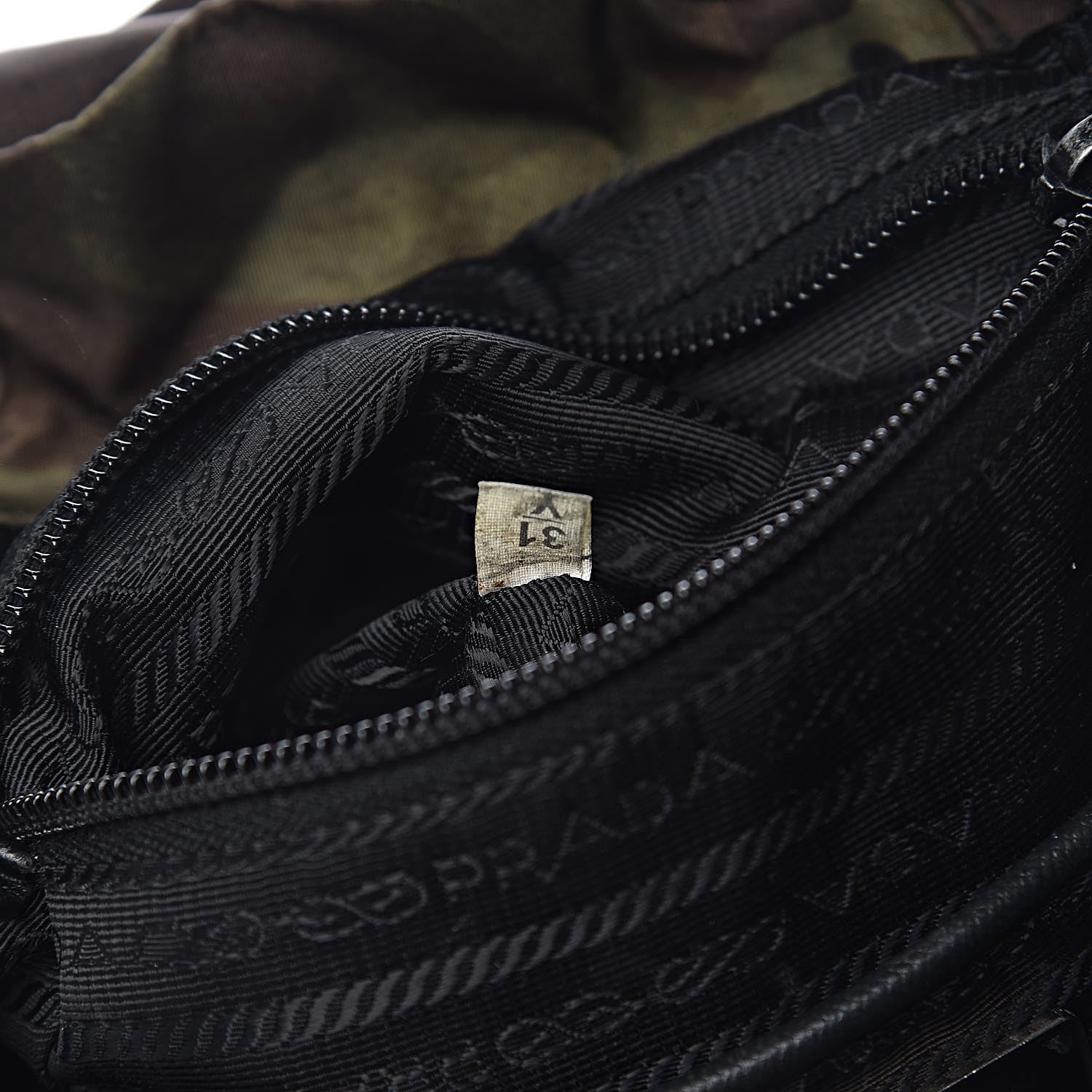 Prada Tessuto Nylon Camouflage Print Cinch Backpack Mimetico 8 of 17