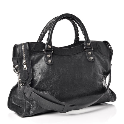 Balenciaga Agneau Giant 12 Silver Hardware City Gris Fossile 3 of 13