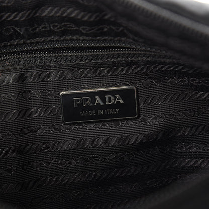 Prada Nylon Vela Messenger Bag Black 6 of 12