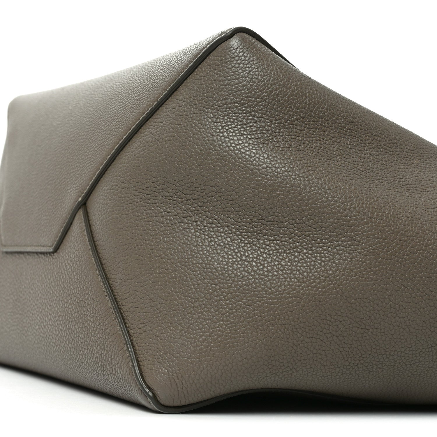 Celine Soft Grained Calfskin Small Belt Cabas Phantom Taupe 10 of 10