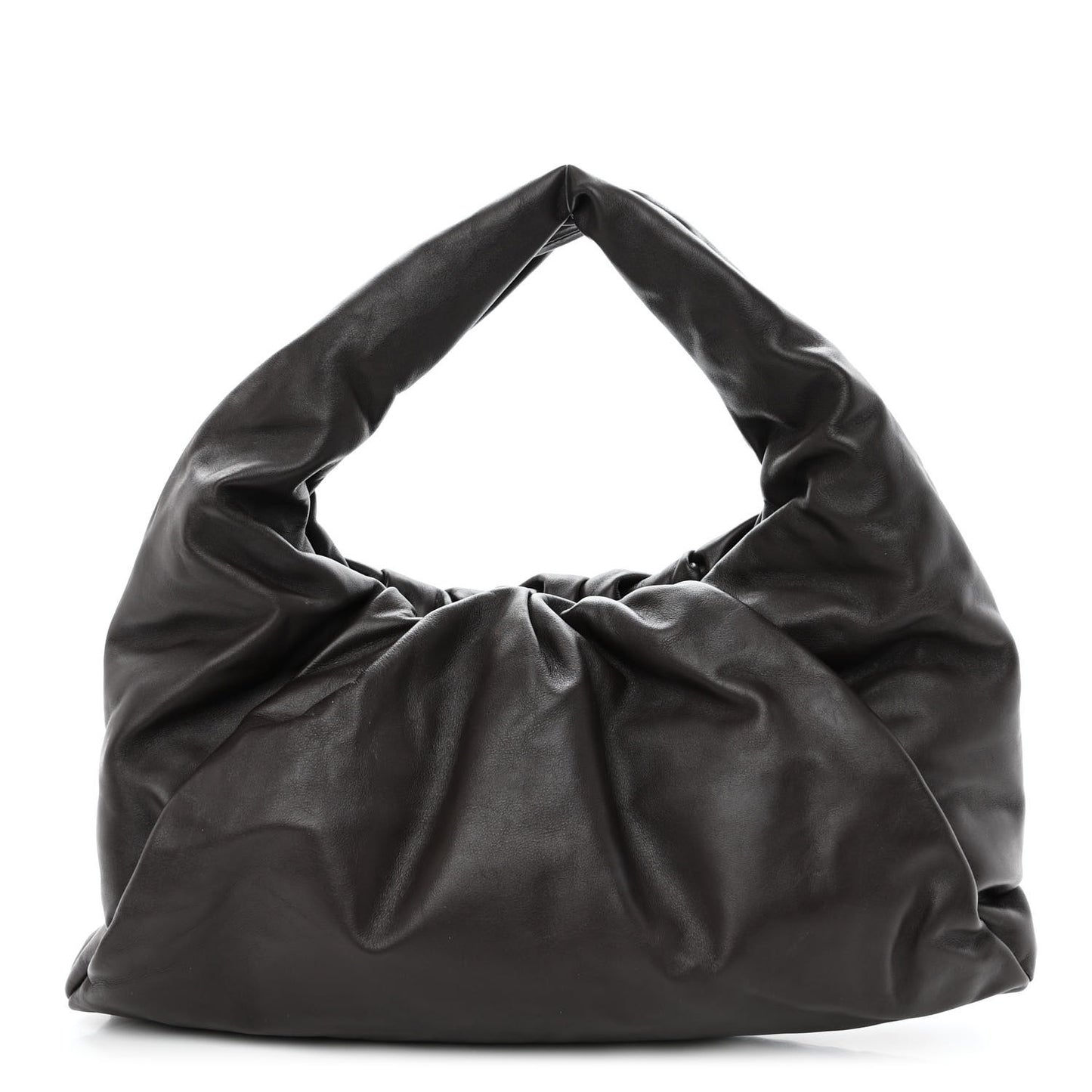 Smooth Butter Calfskin Small The Shoulder Pouch Fondente