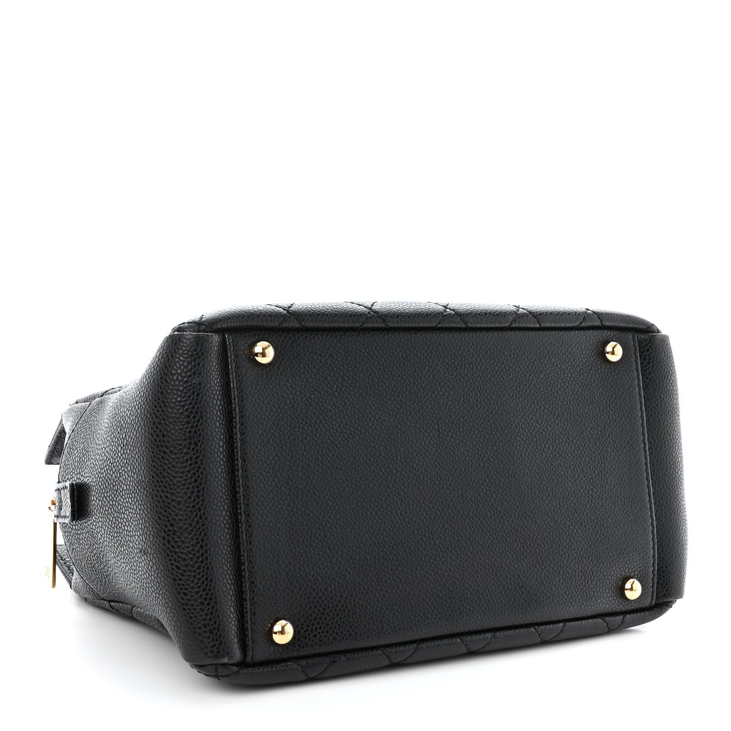 Chanel Caviar Quilted Petit Timeless Tote PTT Black 4 of 10