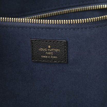 Louis Vuitton Empreinte Monogram Giant Neverfull MM Black 6 of 10