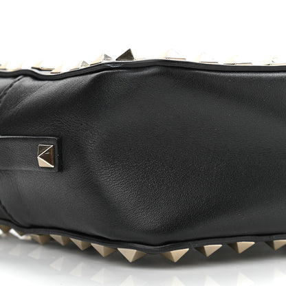 Valentino Garavani Calfskin Rockstud Camera Crossbody Bag Black 8 of 9