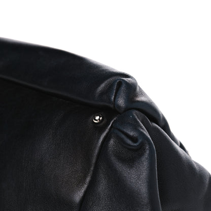 Chanel Lambskin Lax Accordion Hobo Black 8 of 10