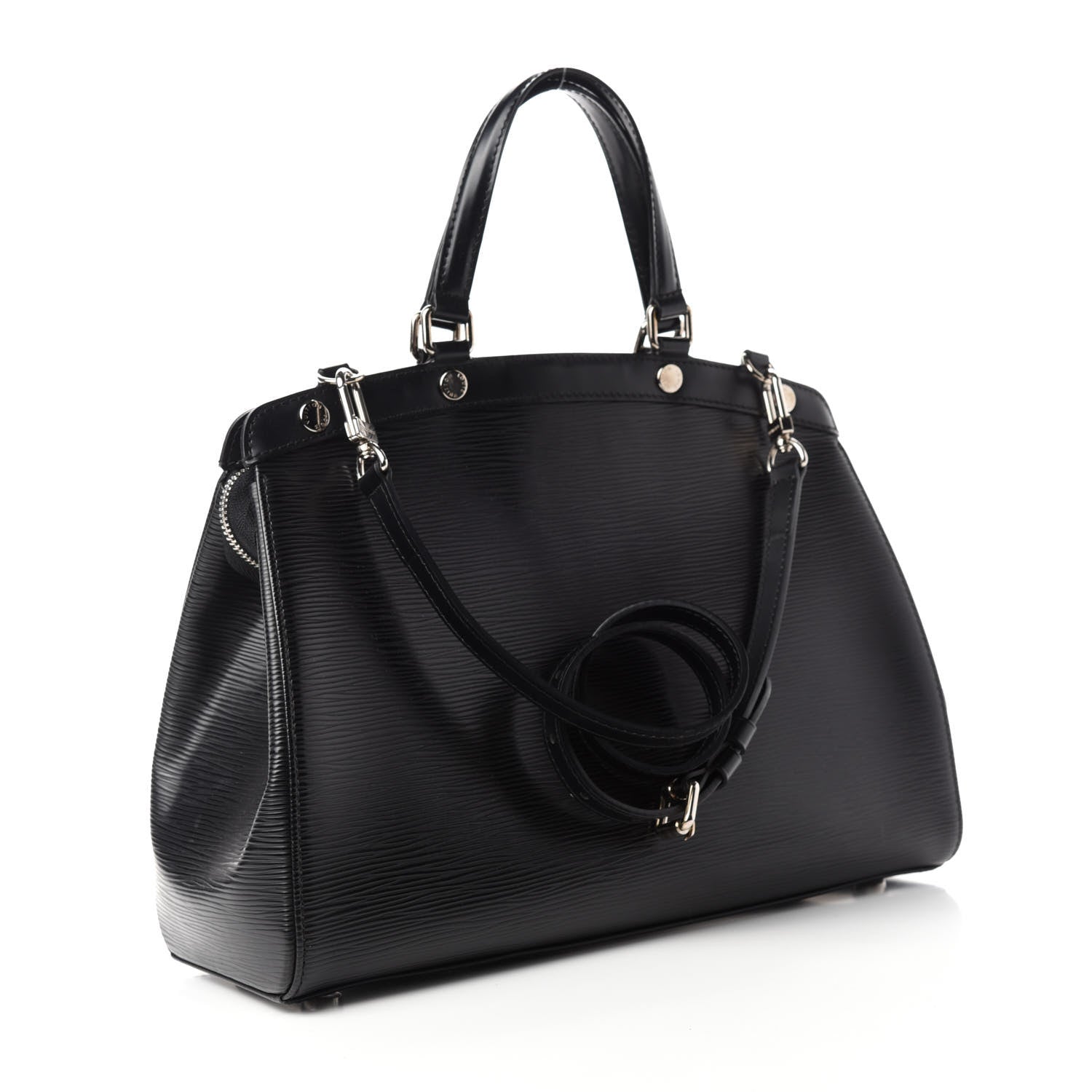 Louis Vuitton Epi Brea MM Black 3 of 9