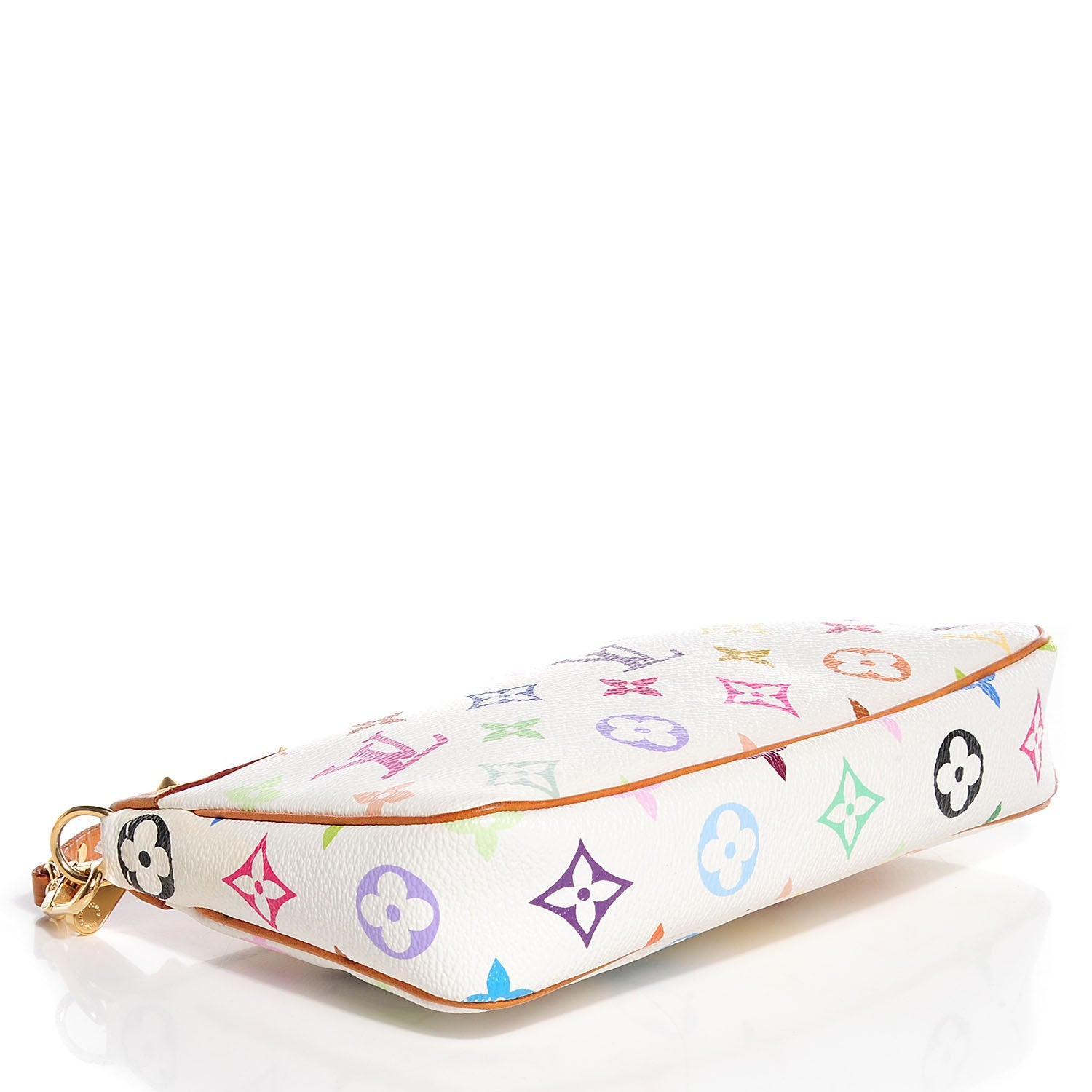 Louis Vuitton Monogram Multicolor Pochette Accessories White 4 of 8