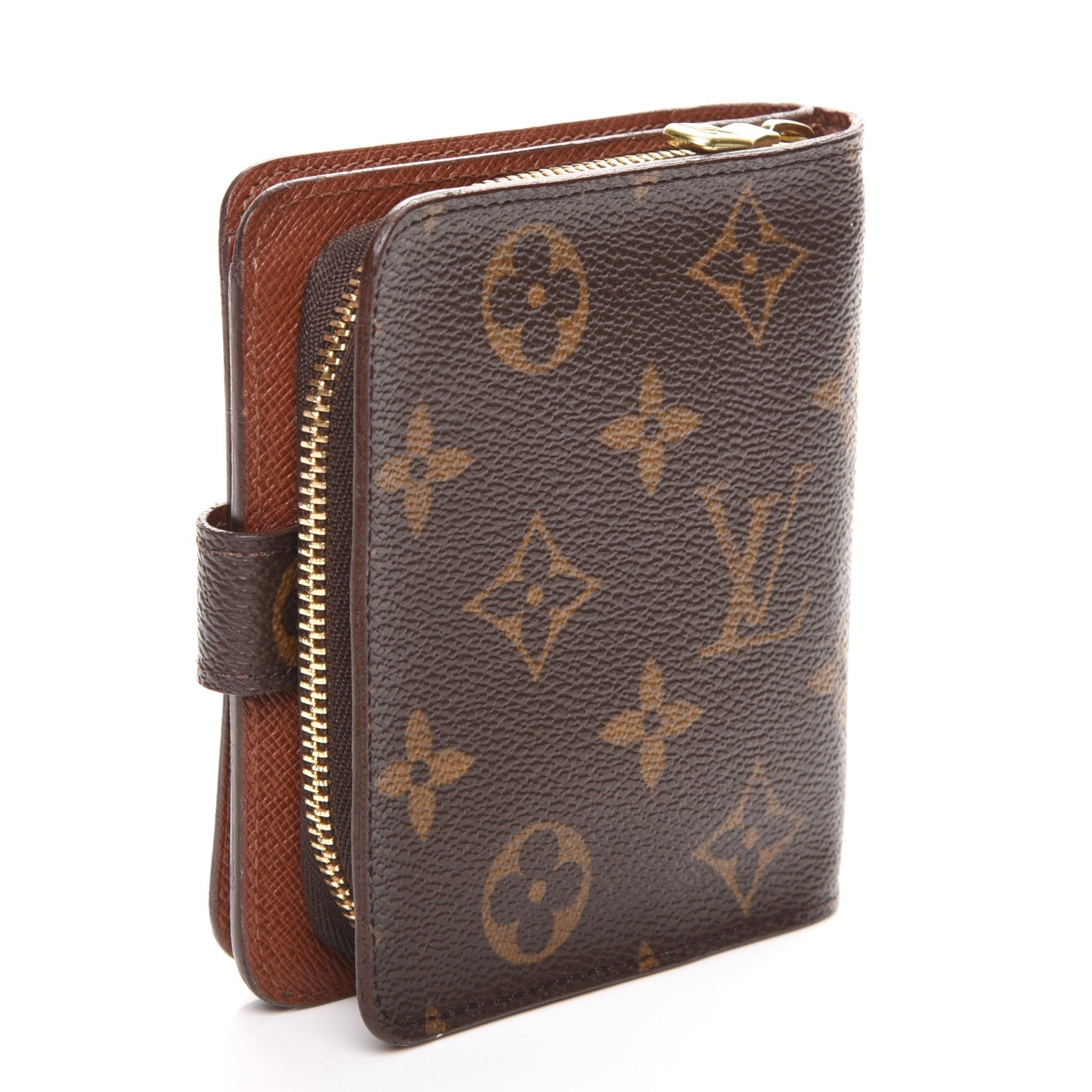 Louis Vuitton Monogram Compact Zippe Zipped Wallet 3 of 8