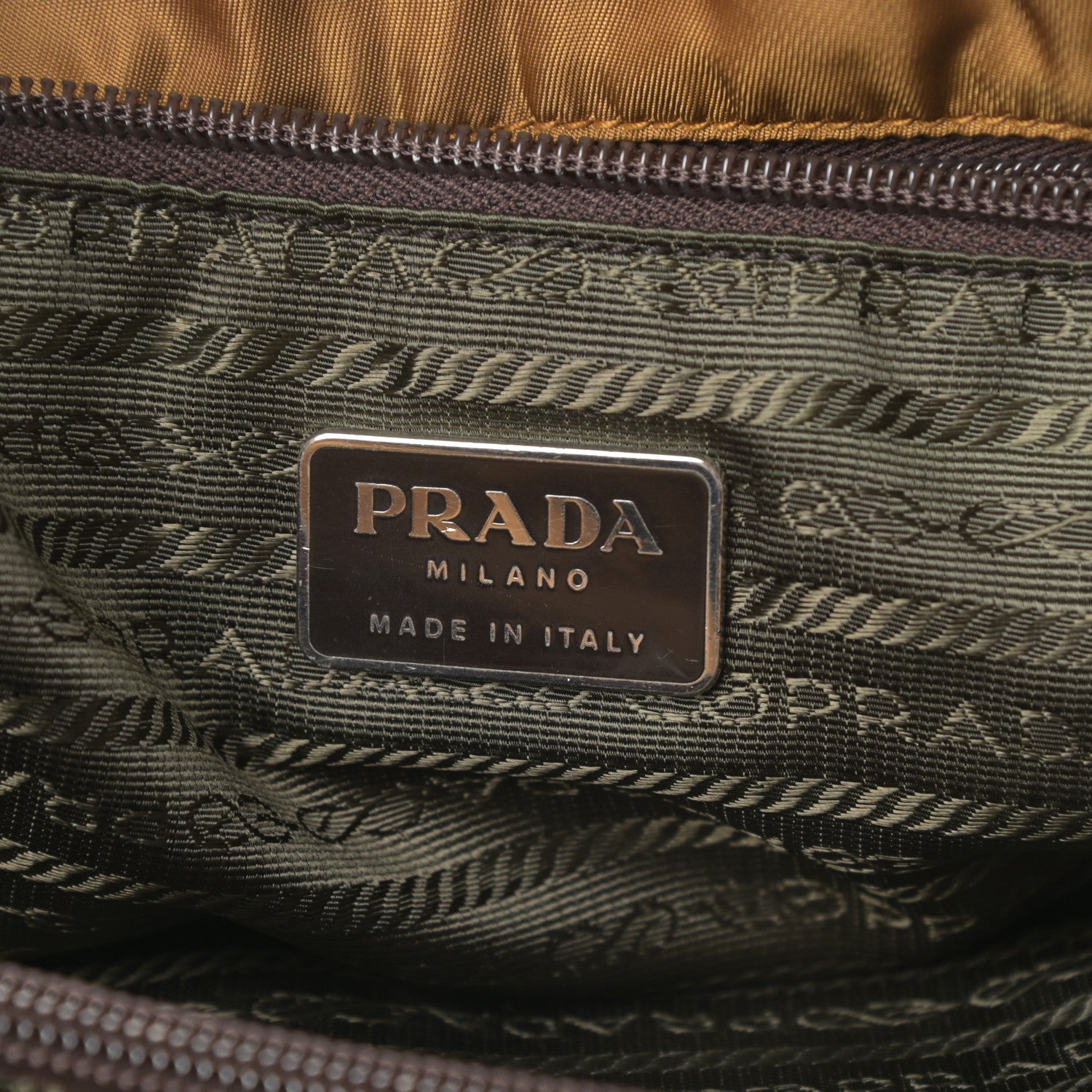 Prada Nylon Vela Tote Tabacco 6 of 17
