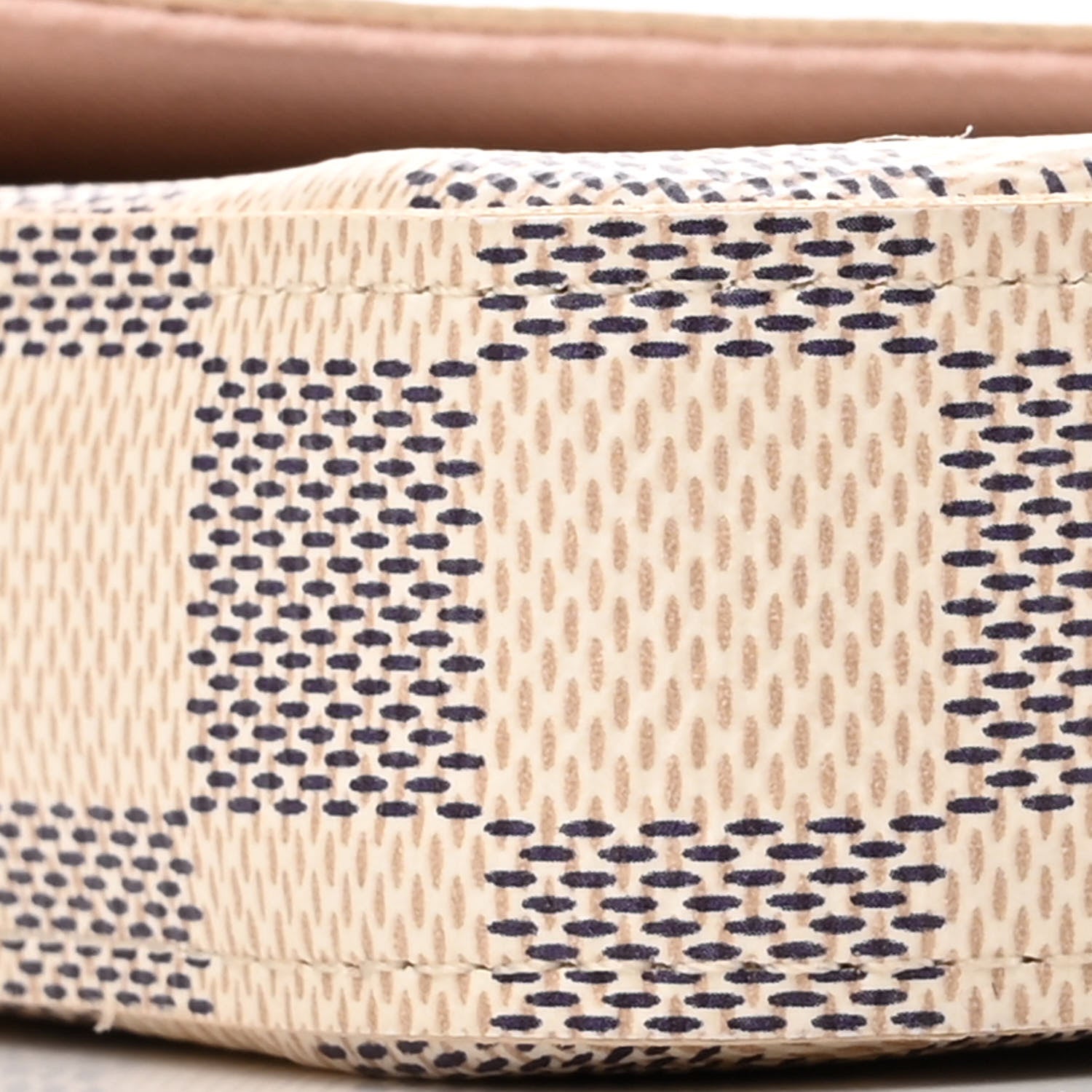 Louis Vuitton Damier Azur Pochette Felicie Chain Wallet Rose Ballerine 9 of 10