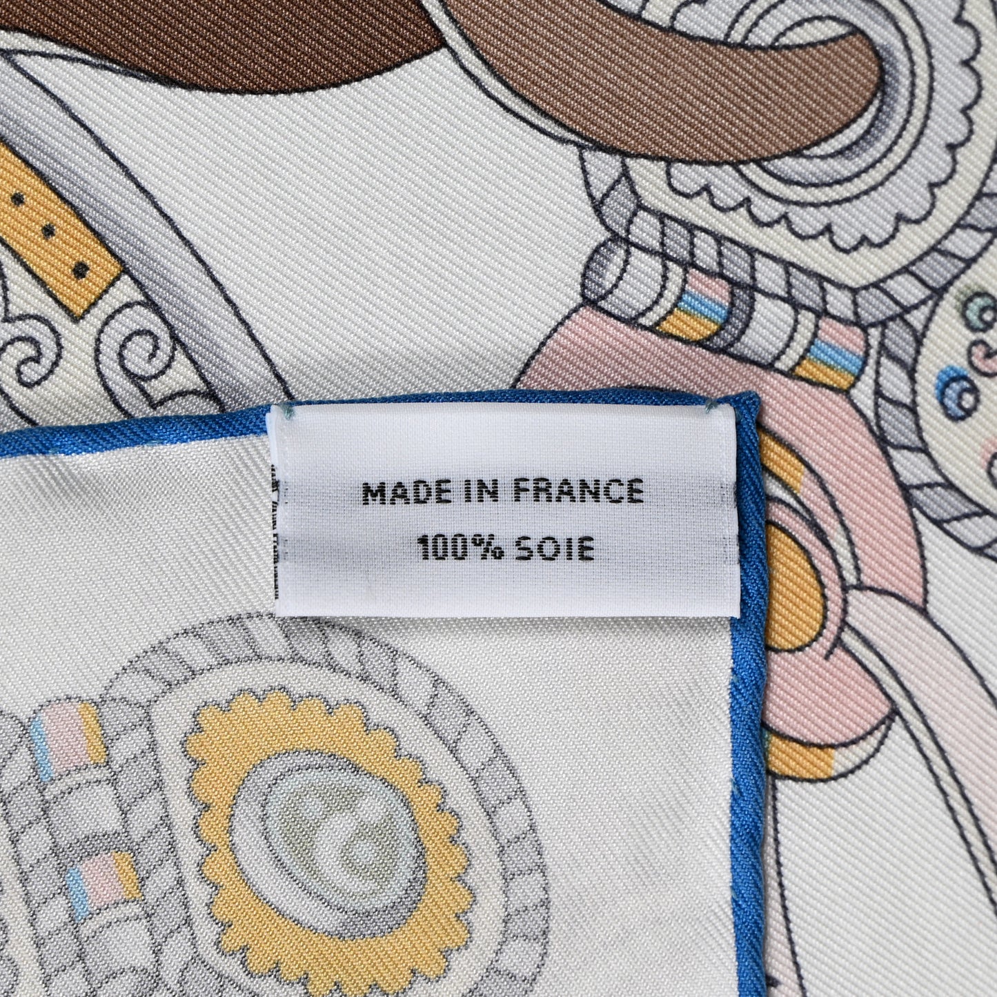 Silk Sous L Egide De Mars Wash Sacrf 90 Blanc Cassé Bleu Rose