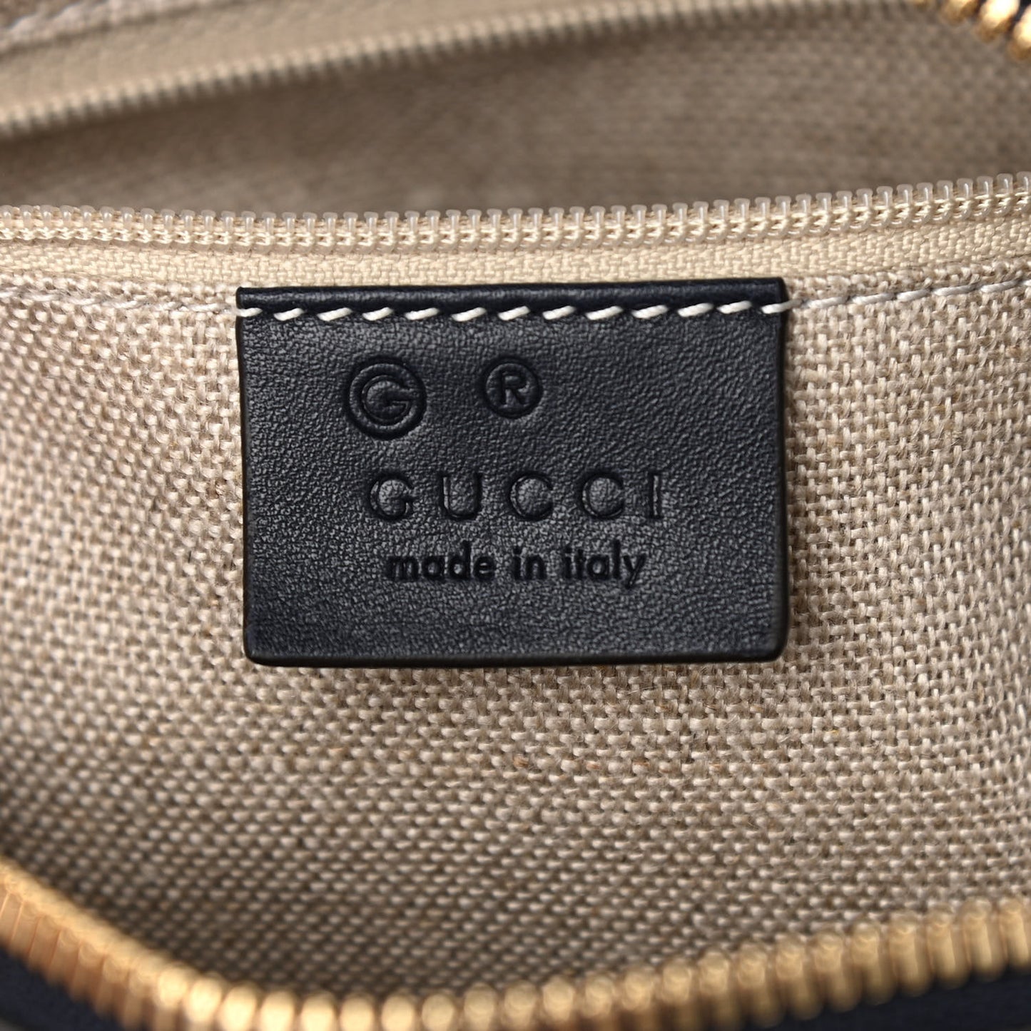 Soft Microguccissima Small Crossbody Bag Blue