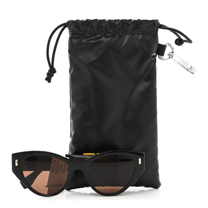 Fendi Geometric Sunglasses FE40035I Black 8 of 8
