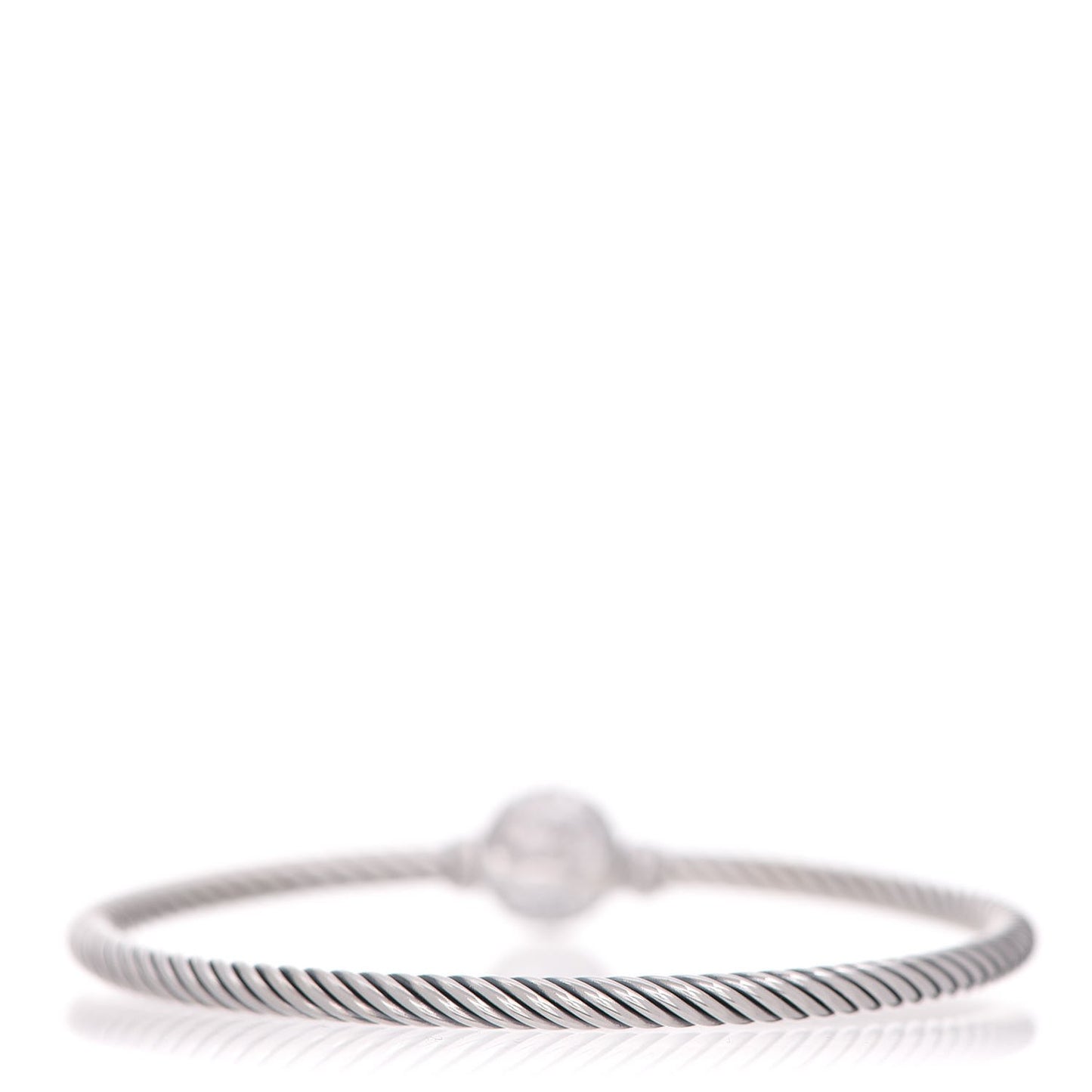Sterling Silver Pearl 3mm Chatelaine Bracelet