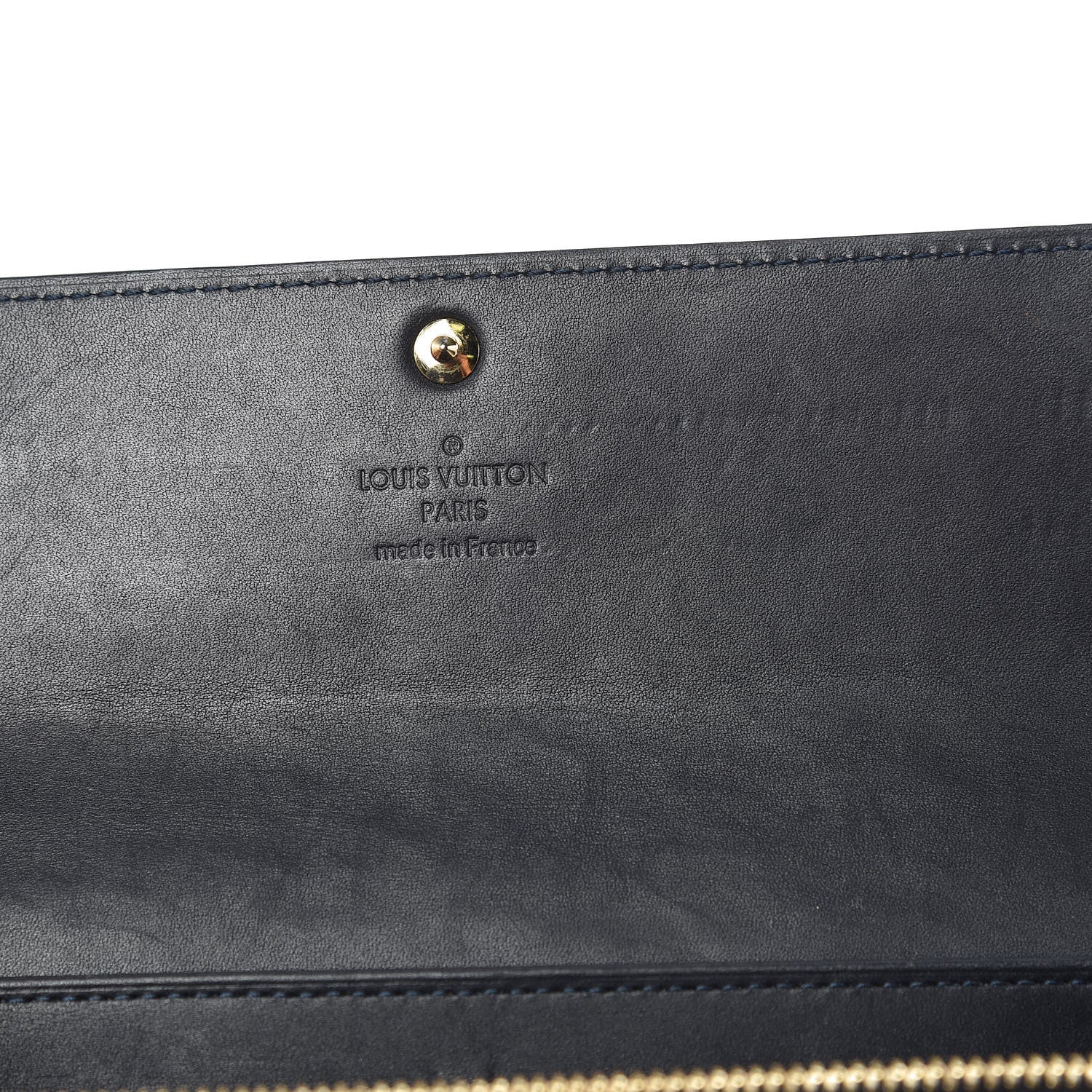 Louis Vuitton Vernis Sarah Wallet Blue Infini 7 of 8