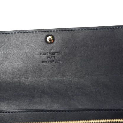 Louis Vuitton Vernis Sarah Wallet Blue Infini 7 of 8
