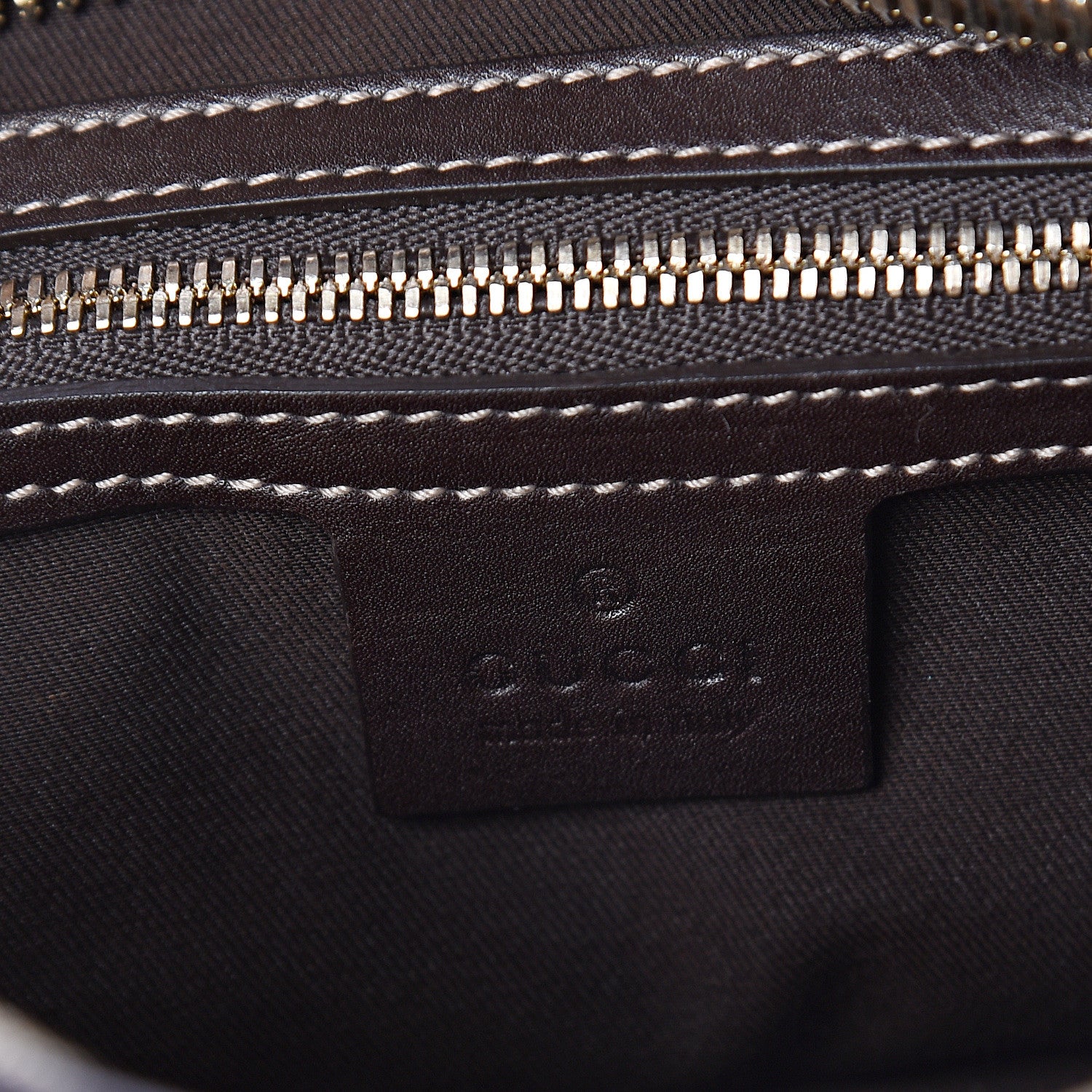 Gucci Monogram Medium Wave Boston Dark Brown 5 of 8
