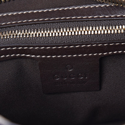 Gucci Monogram Medium Wave Boston Dark Brown 5 of 8