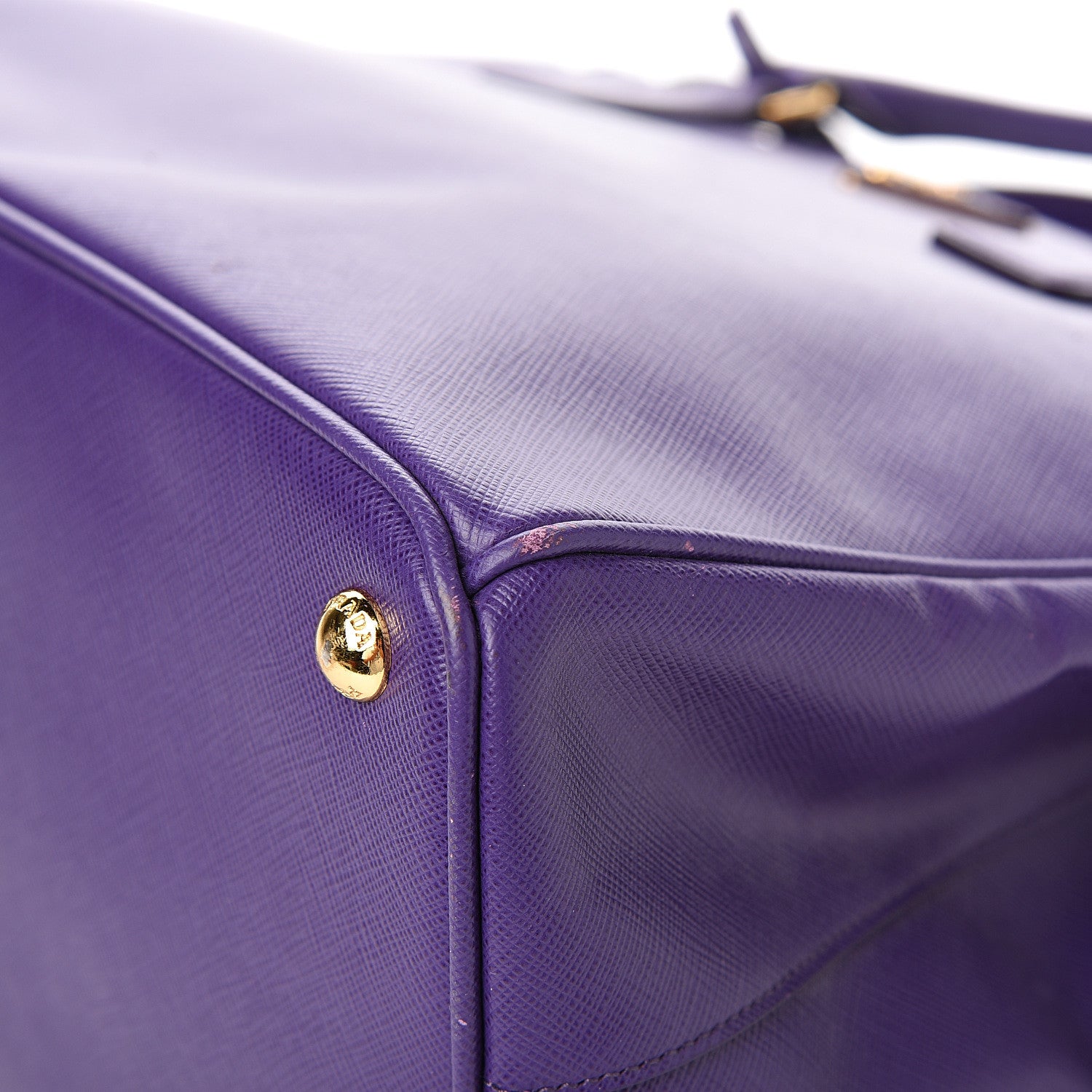 Prada Saffiano Medium Galleria Double Zip Tote Viola 8 of 12