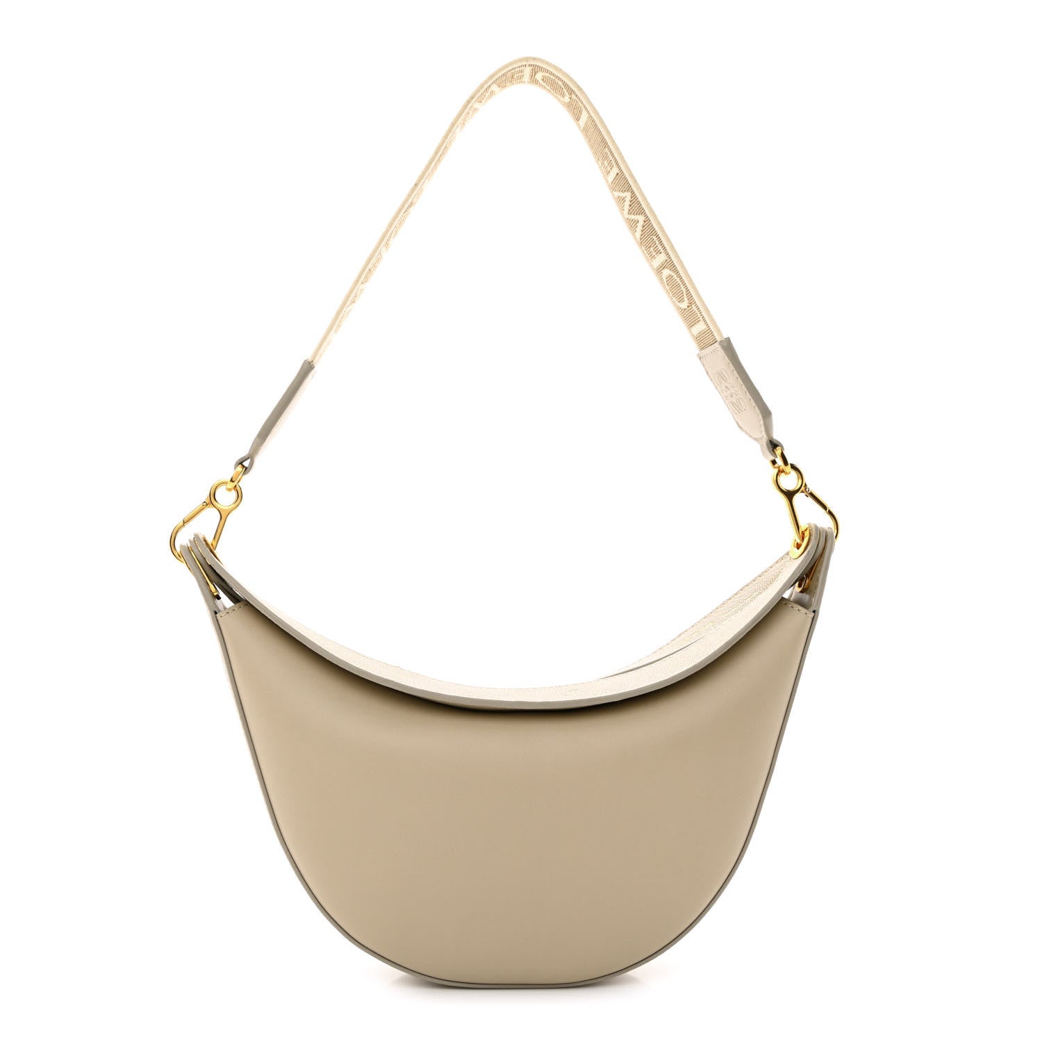 Loewe Satin Calfskin Jacquard Small Luna Bag Oat 4 of 13