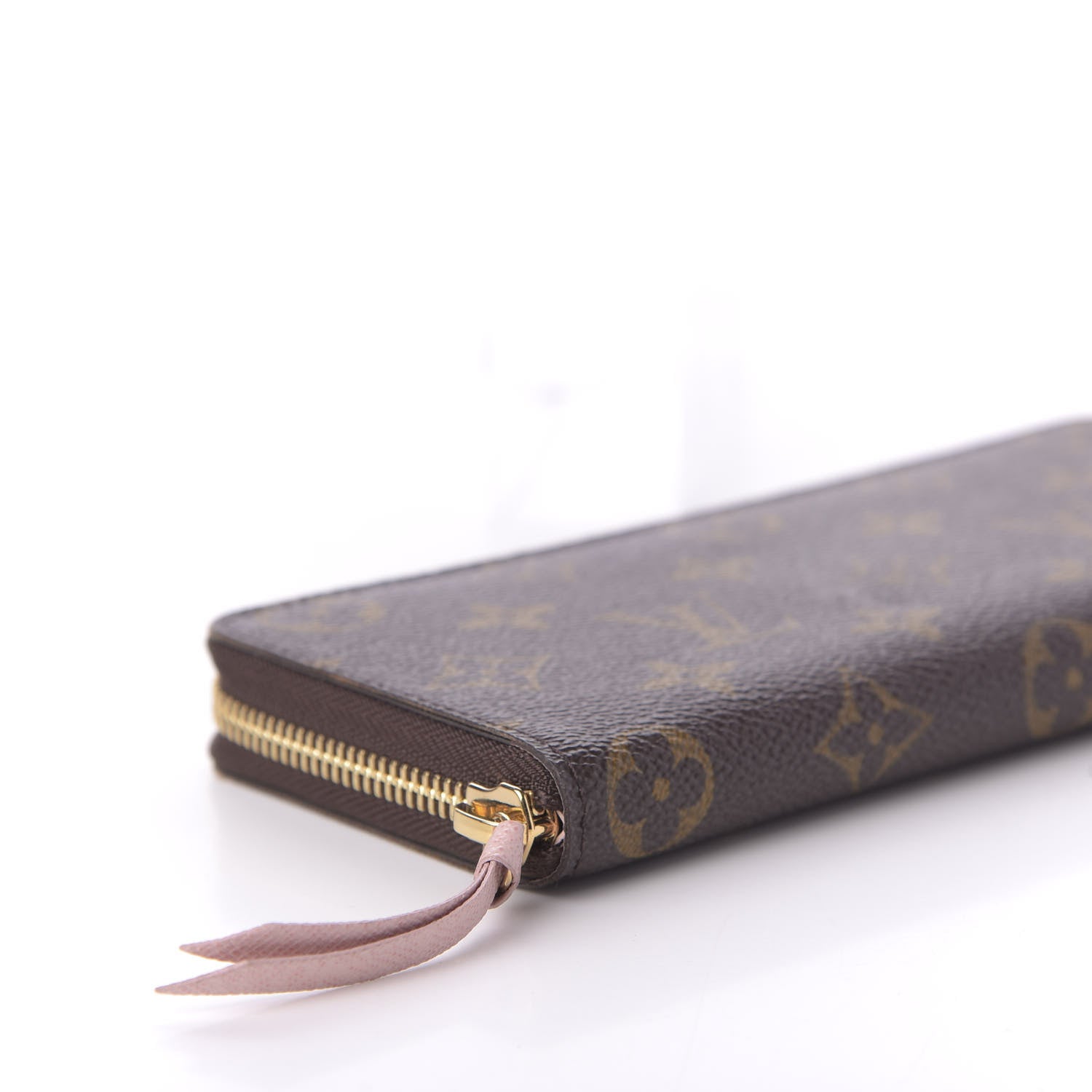 Louis Vuitton Monogram Clemence Wallet Rose Ballerine 6 of 9