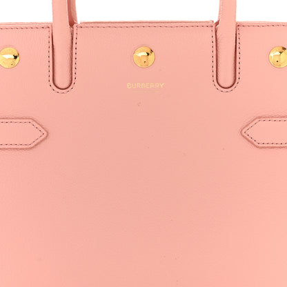 Burberry Grainy Calfskin Mini Two Handle Title Bag Blush Pink 7 of 10