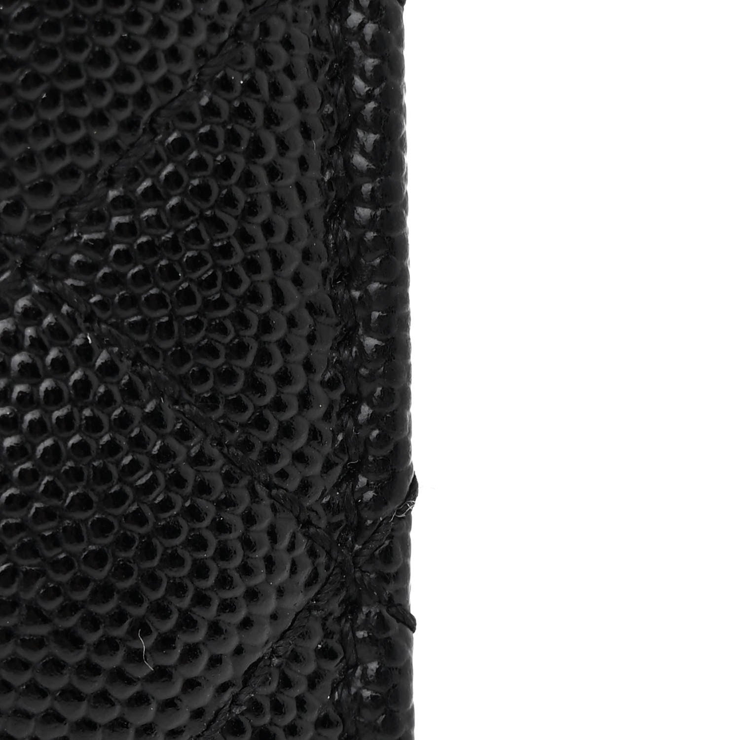 Saint Laurent Grain De Poudre Textured Mixed Matelasse Triquilt Medium Monogram Satchel Black 11 of 11
