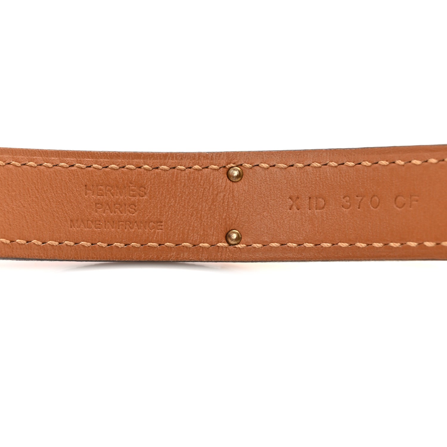 Hermes Epsom Kelly Belt Rouge Casaque 3 of 3