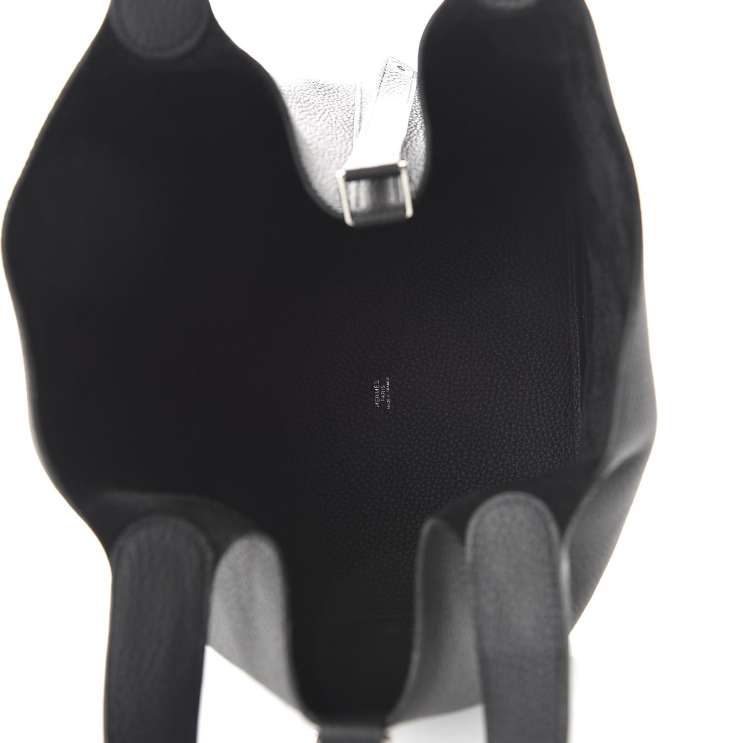 Taurillon Clemence Picotin Lock 26 GM Black