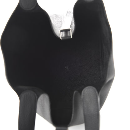Hermes Taurillon Clemence Picotin Lock 26 GM Black 5 of 10