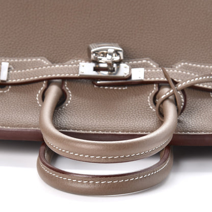 Hermes Togo Birkin 25 Etoupe 24 of 35