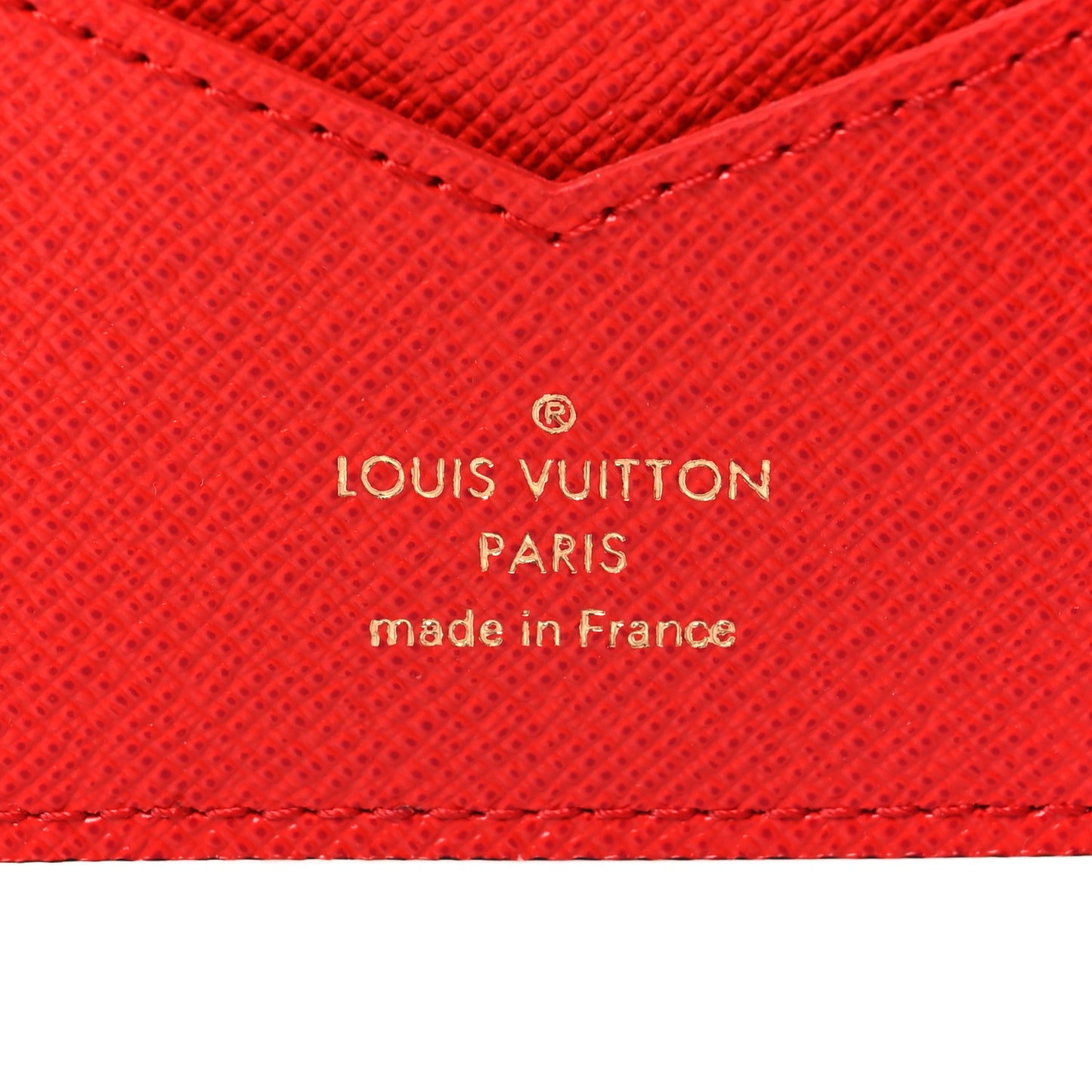 Monogram 2019 Christmas Animation Passport Cover Rouge