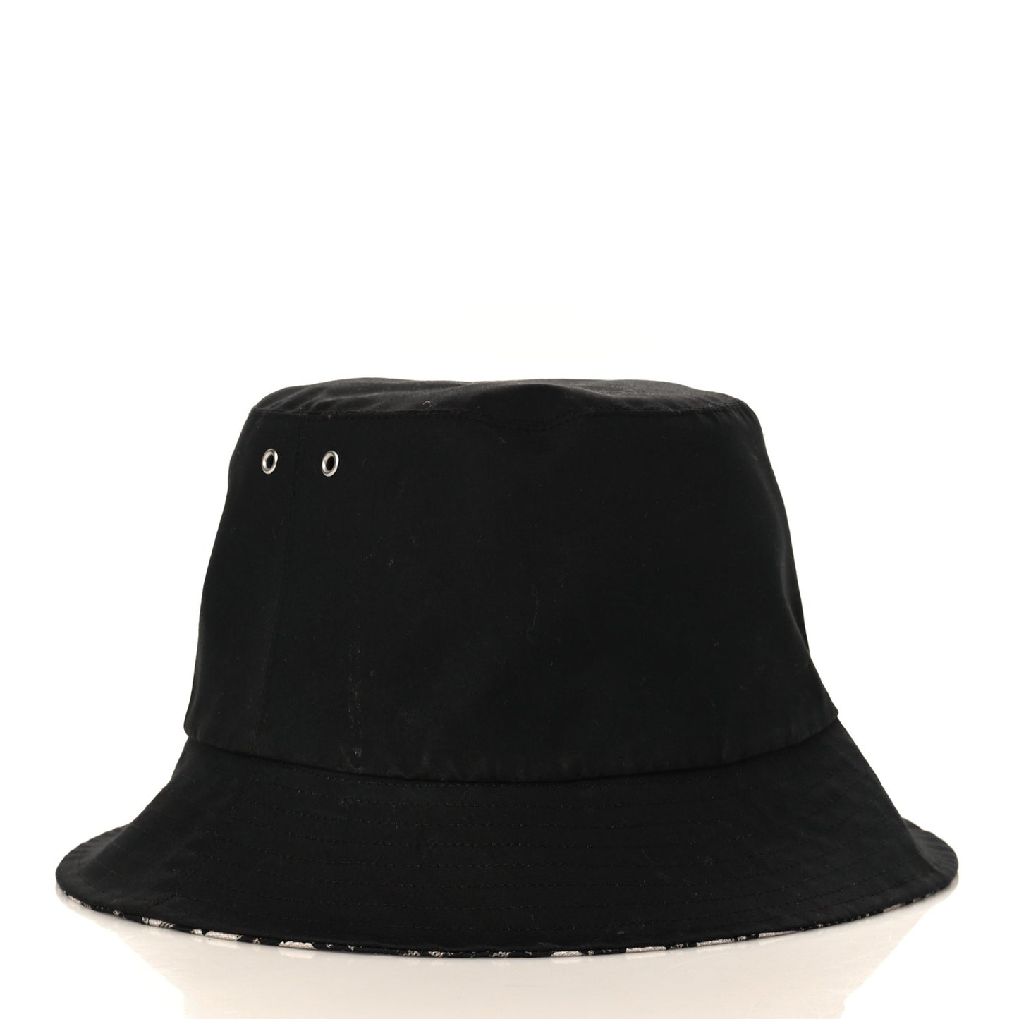 Oblique Reversible Teddy-D Brim Bucket Hat 58 Black