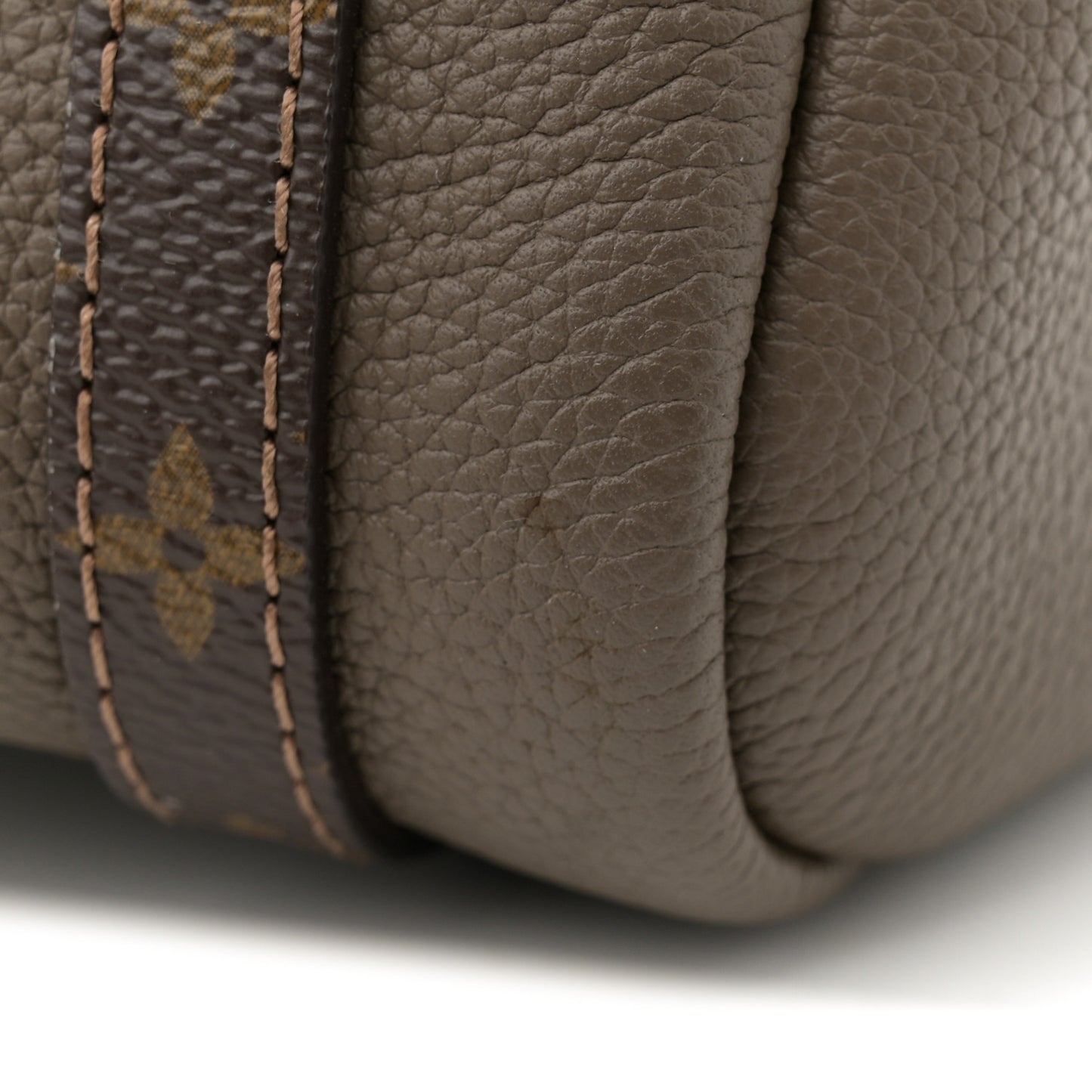 Calfskin Monogram Express PM Smoke Gray