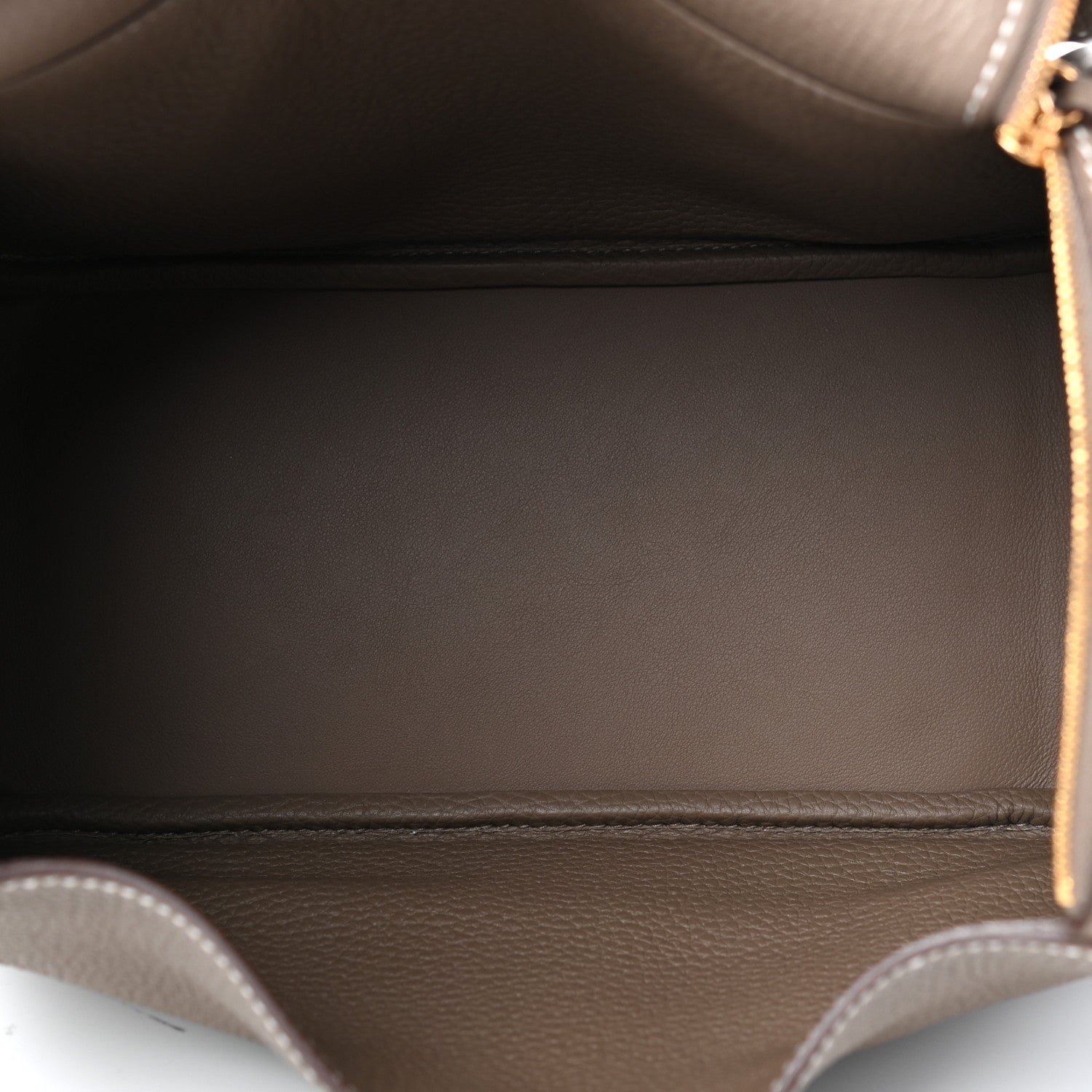 Hermes Taurillon Clemence Lindy 26 Etoupe 5 of 10